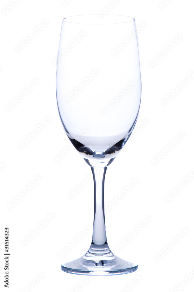 Empty wineglass Empty wineglass