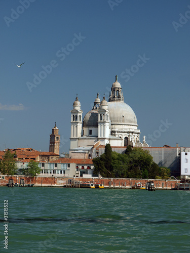Venice - Basilica of the Salute as seen from the Giudecca Canal