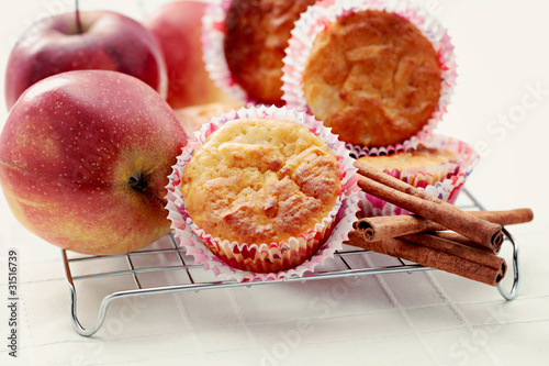 Fotografia fruity muffins