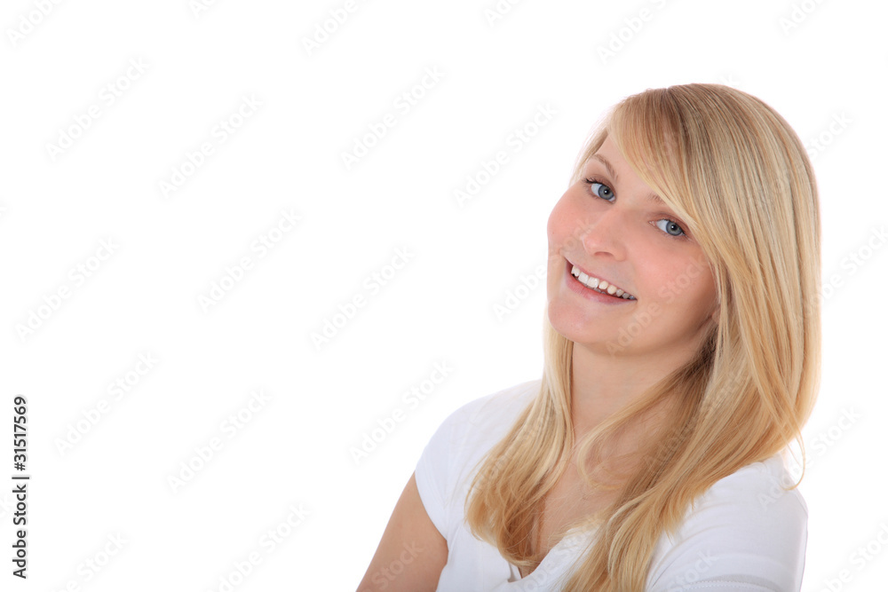 Attraktive junge Frau