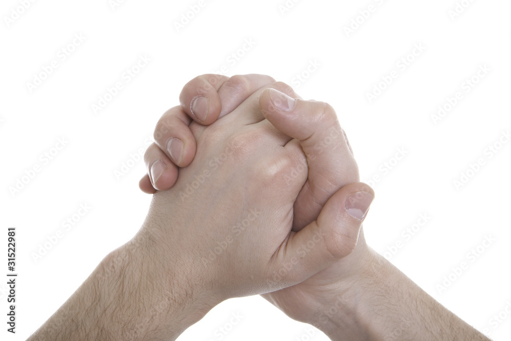 Human hand giving ok