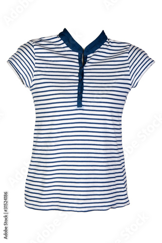 Women's casual wear blue stripes