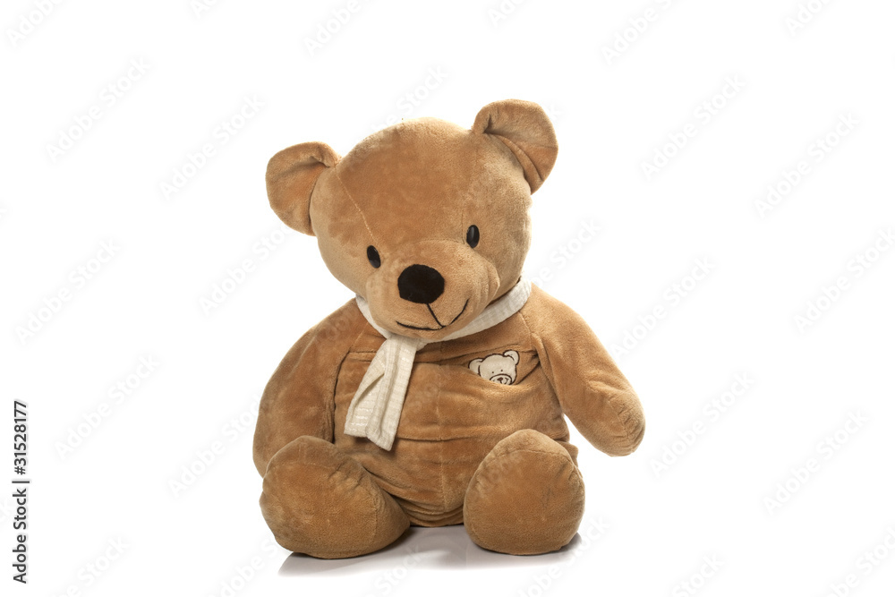 Teddy-bear isolated on a white background Teddy-bear isolated on a white background