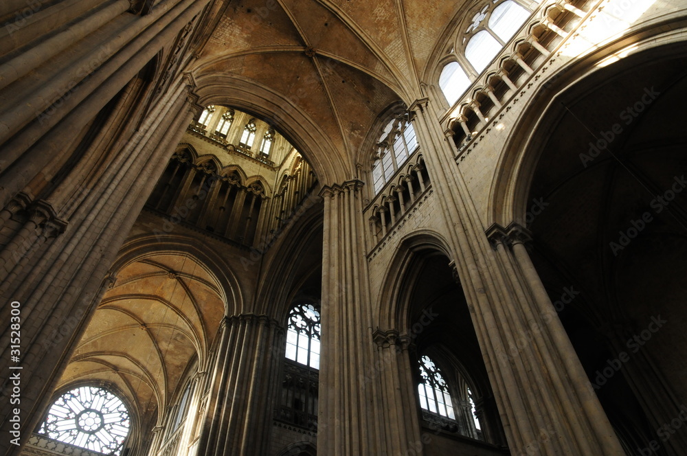 France, Normandie, Rouen, cathédrale Notre Dame