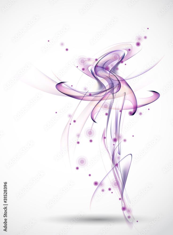 Fototapeta premium abstract background on white background