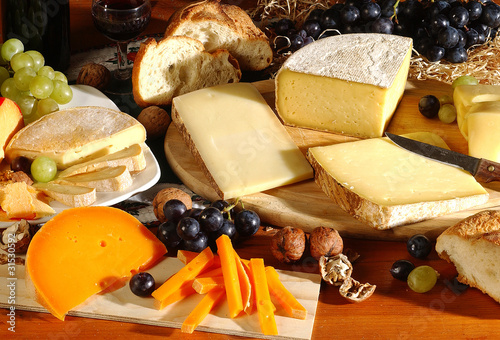 Fromages assiettes de fromages tradition
