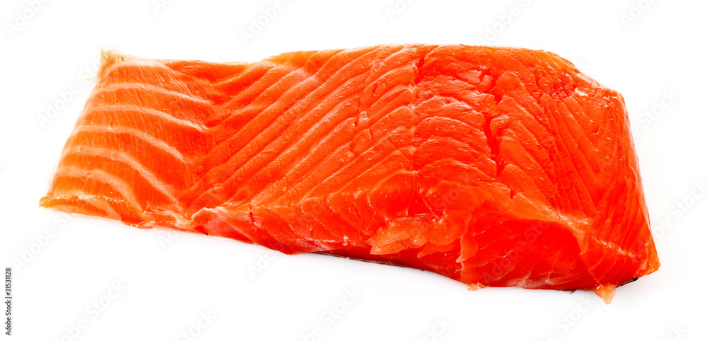 Red fish isolated on white Red fish isolated on white