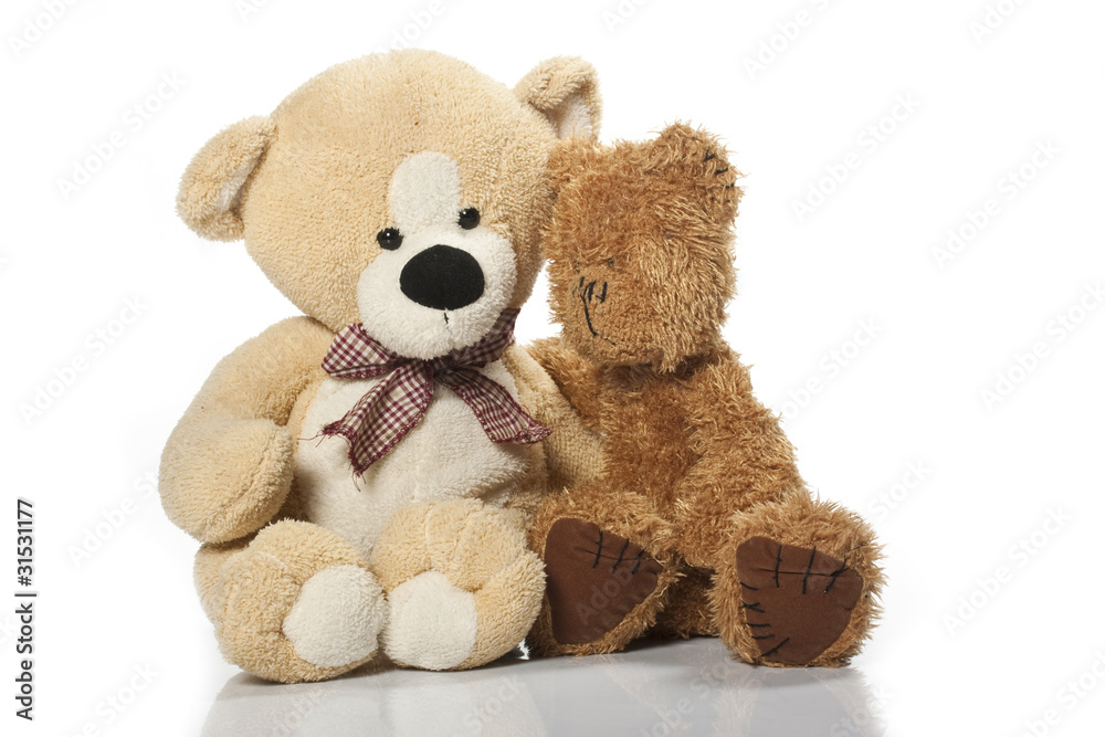 Teddy-bear isolated on a white background Teddy-bear isolated on a white background