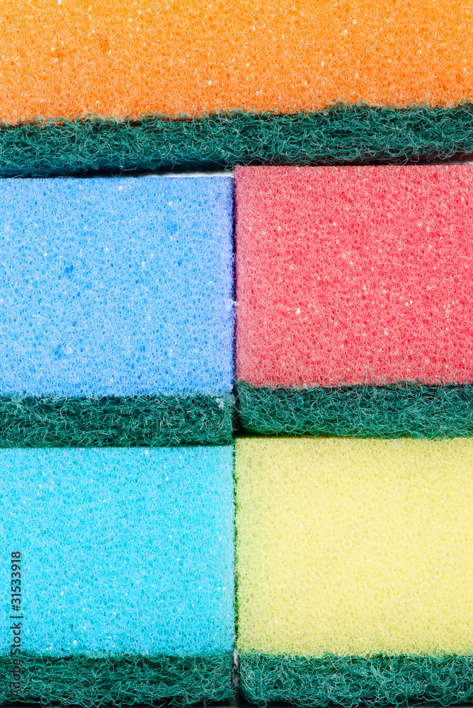 Fototapeta premium Kitchen sponges
