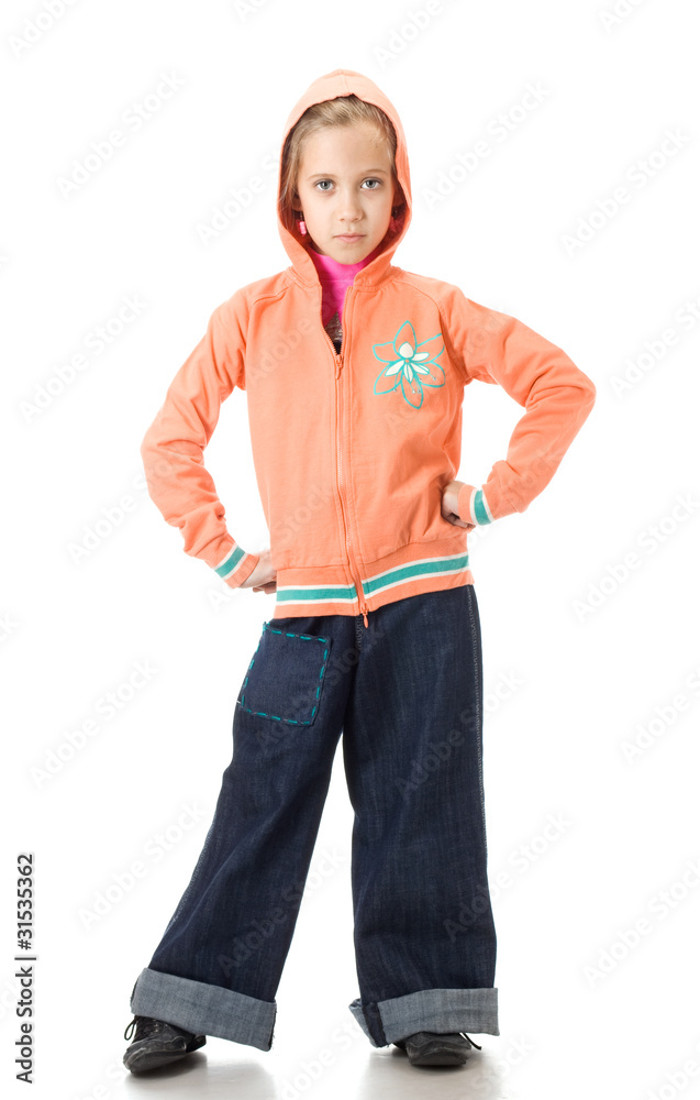 Fototapeta premium Portrait of a young girl