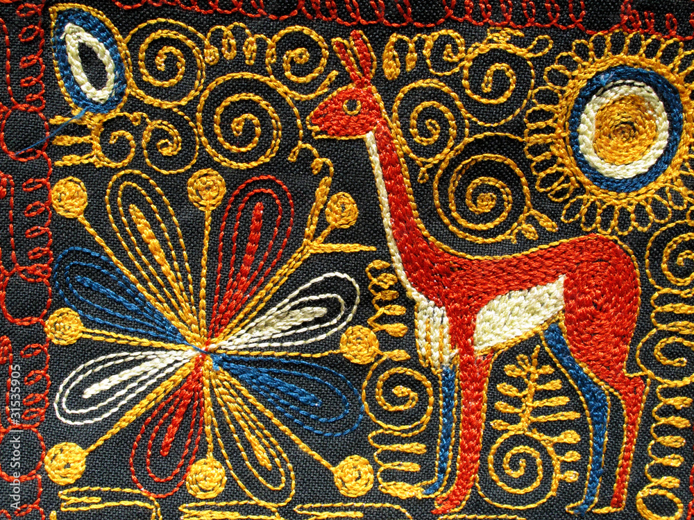Fototapeta premium ancient colorful background