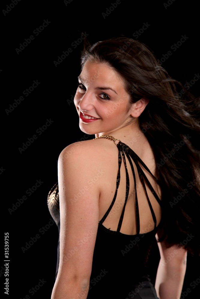 Naklejka premium Fashion Girl