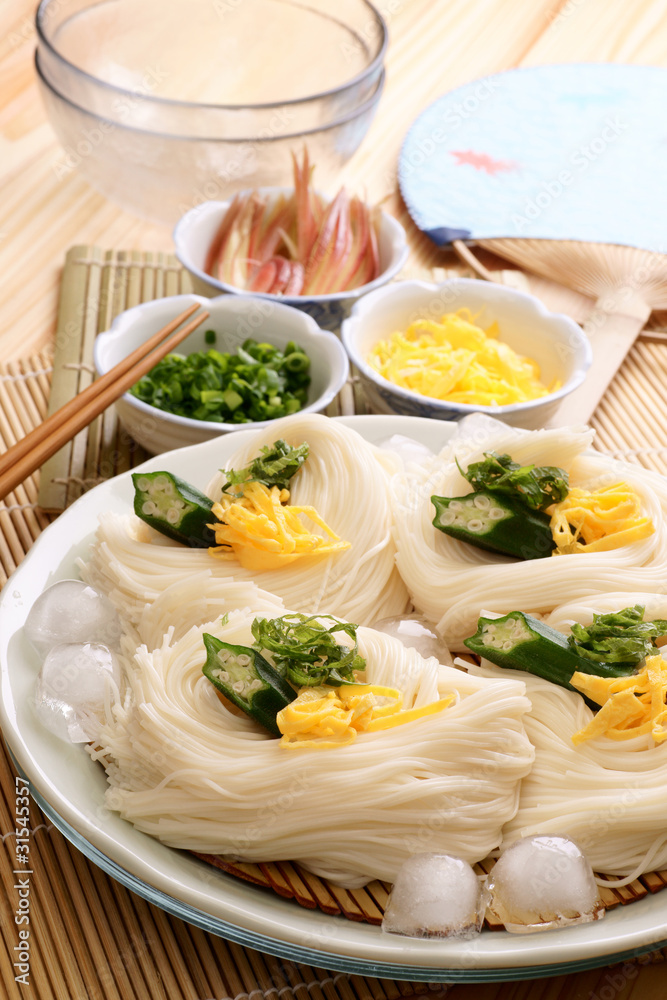 素麺 素麺