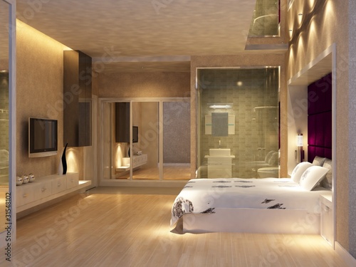 rendering bedroom © windy Li