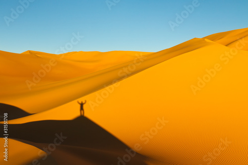 On Top of the Sand Dunes - Awbari Sand Sea, Sahara Desert, Libya