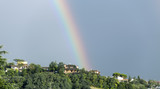 arcobaleno in campagna