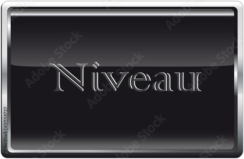 Blackbutton Niveau grau