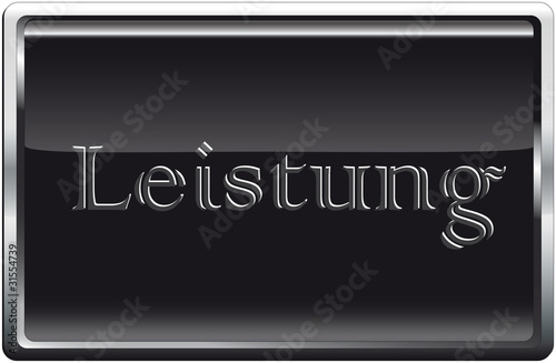 Blackbutton Leistung grau
