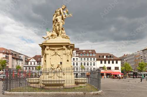 Marktplatz in Mannheim photo