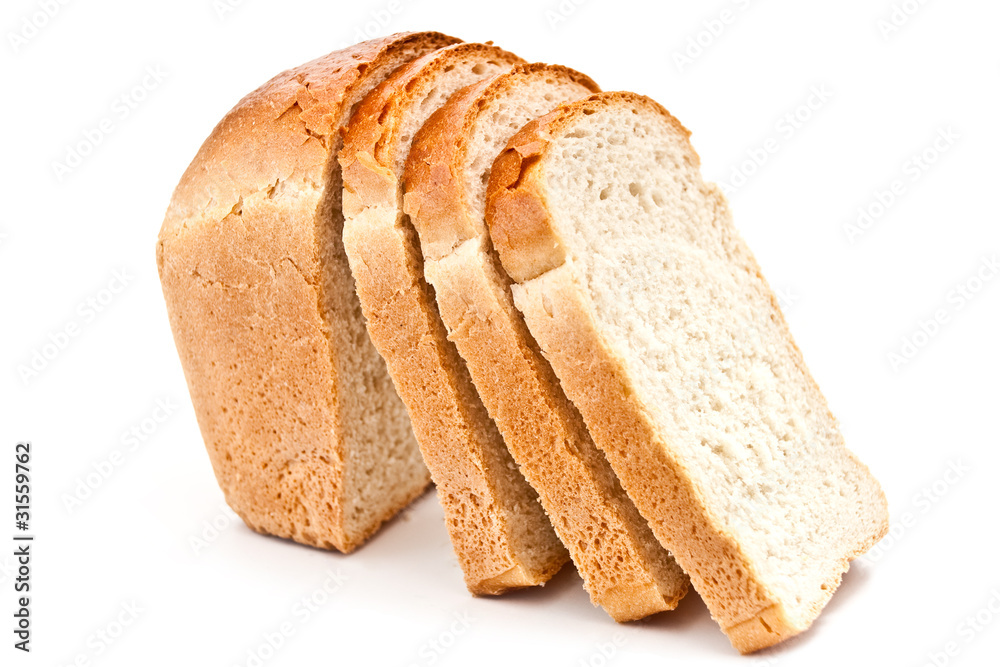 pieces of bread