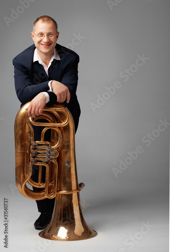 Tuba Player photo