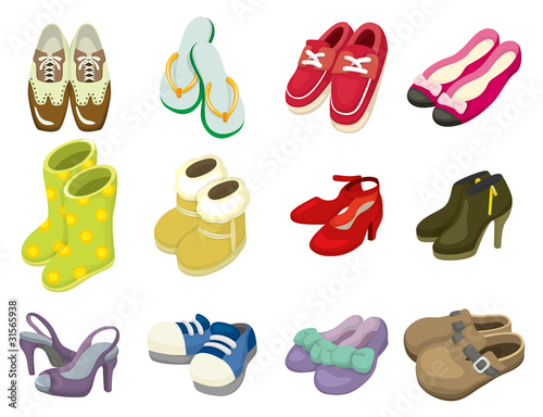 cartoon shoes icon © notkoo2008