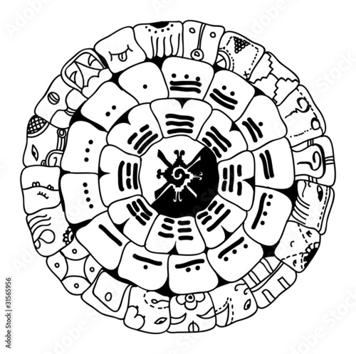 Vector Maya symbol
