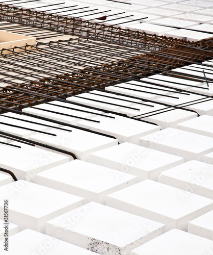 Quadro su tela Work in progress: floor