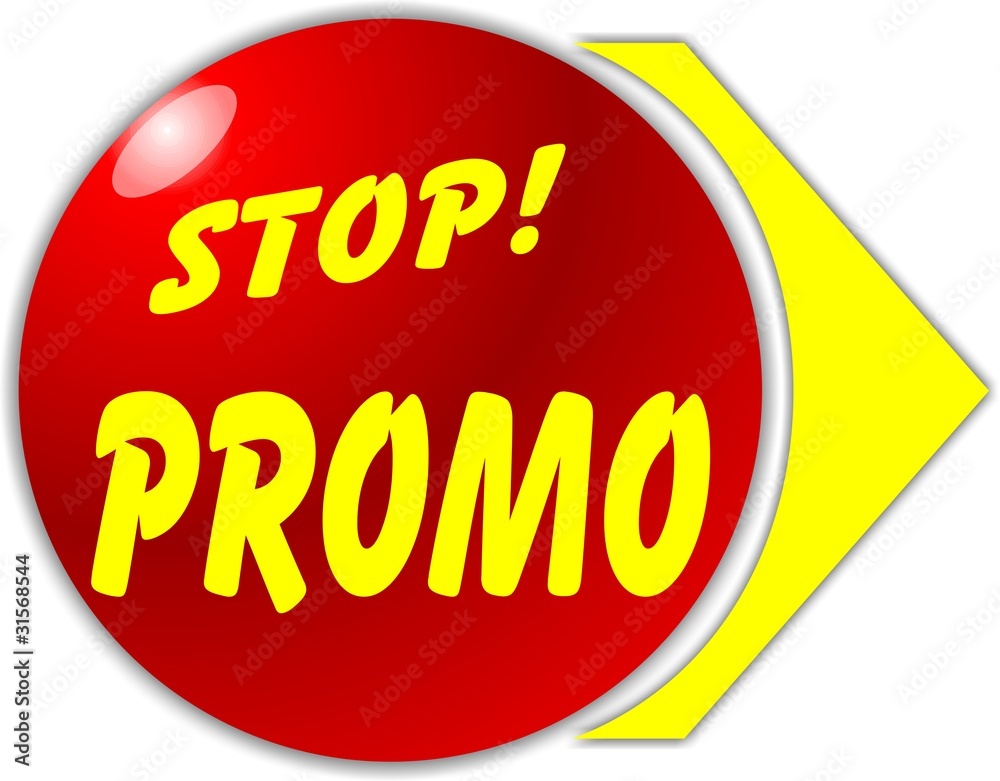 bouton stop promo