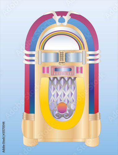 old jukebox ( background on separate layer )