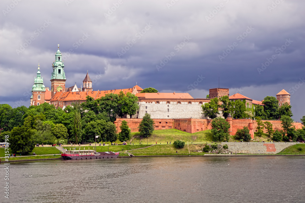 Obraz premium Wawel Royal Castle in Cracow
