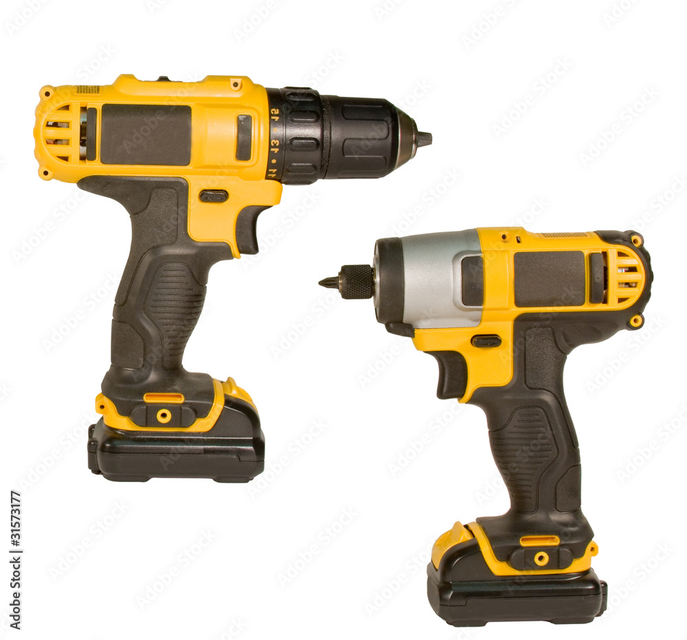 rechargeable driver and drill isolated rechargeable driver and drill isolated