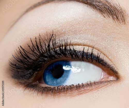 Fotografia close-up of beautiful womanish eye