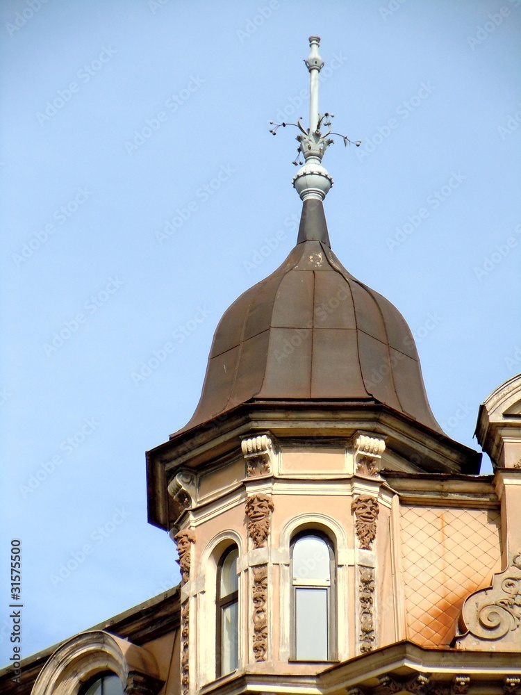 Decorative tower - gazebo.