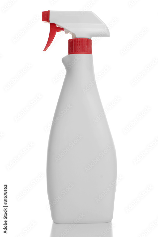 White spray bottle White spray bottle