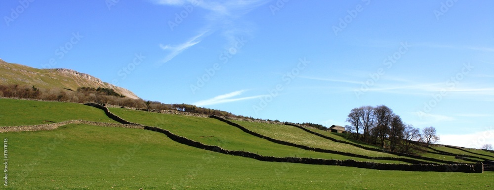 Sloping Fields of Hawes