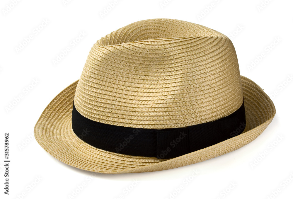 Summer panama straw hat