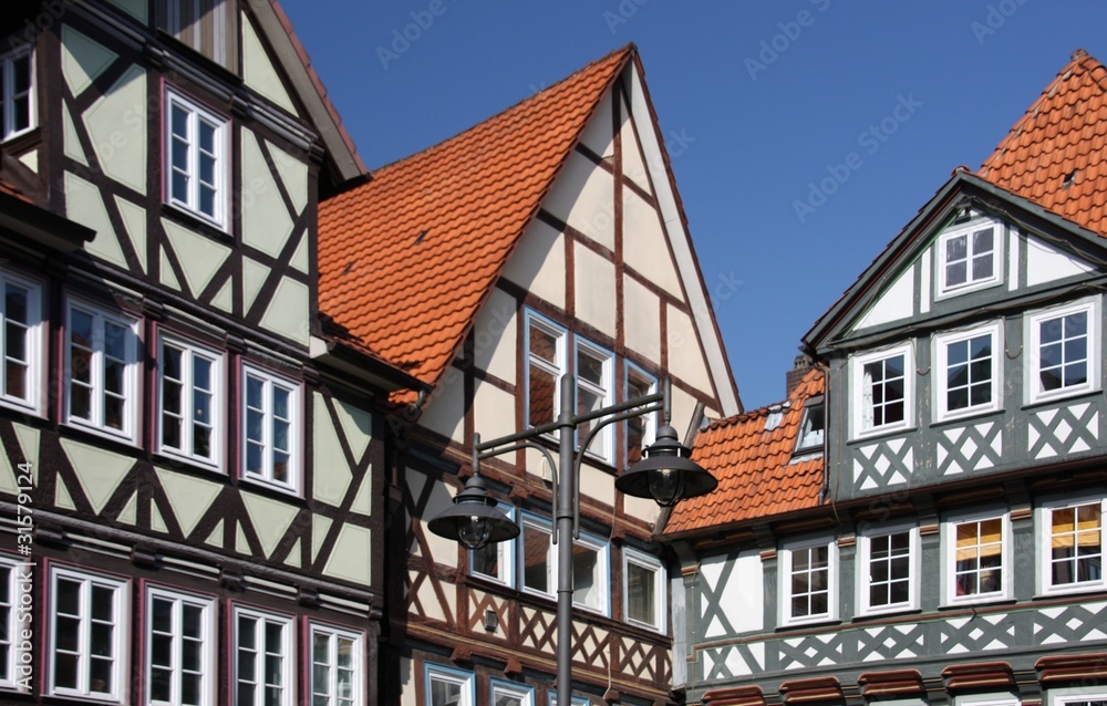 Fachwerkhauser in Hann Münden Fachwerkhauser in Hann Münden