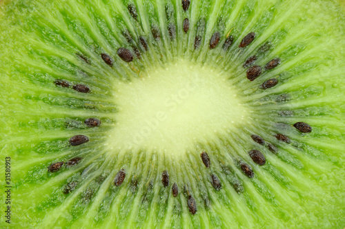 Close up of  kiwi fruit