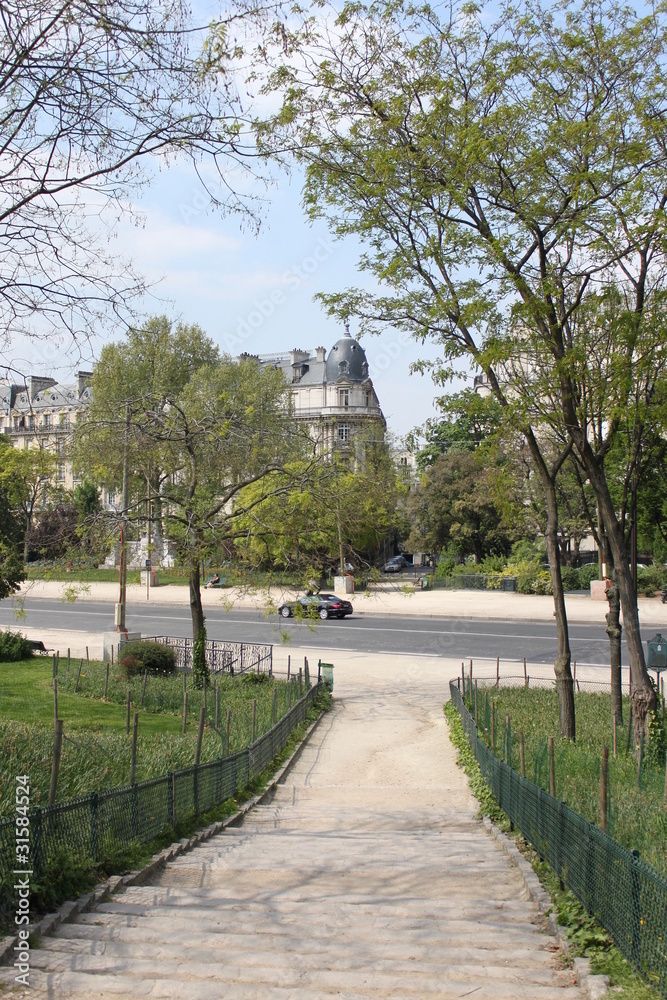 Fototapeta premium Avenue Foch à Paris