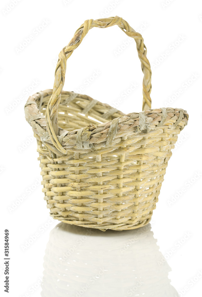 Obraz premium one basket isolated
