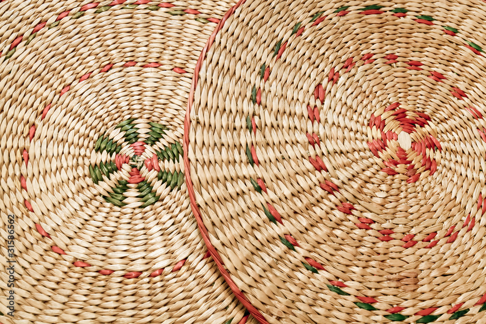 Fototapeta premium wicker texture