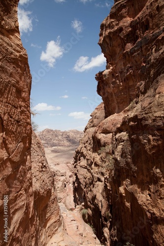 Felsformation in Petra