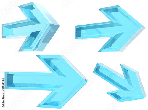 Abstract colored background with arrows