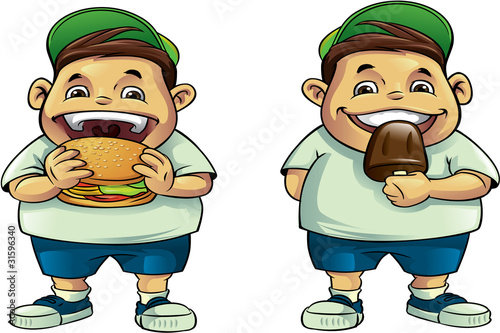 Kid eating