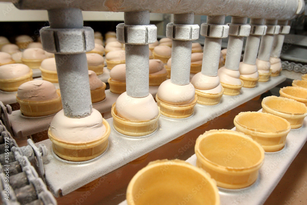 Preparation of ice-cream