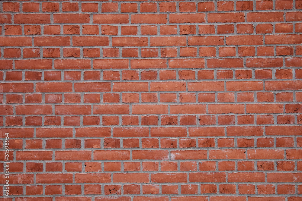 Fototapeta premium Backstein - Mauer - Hintergrund