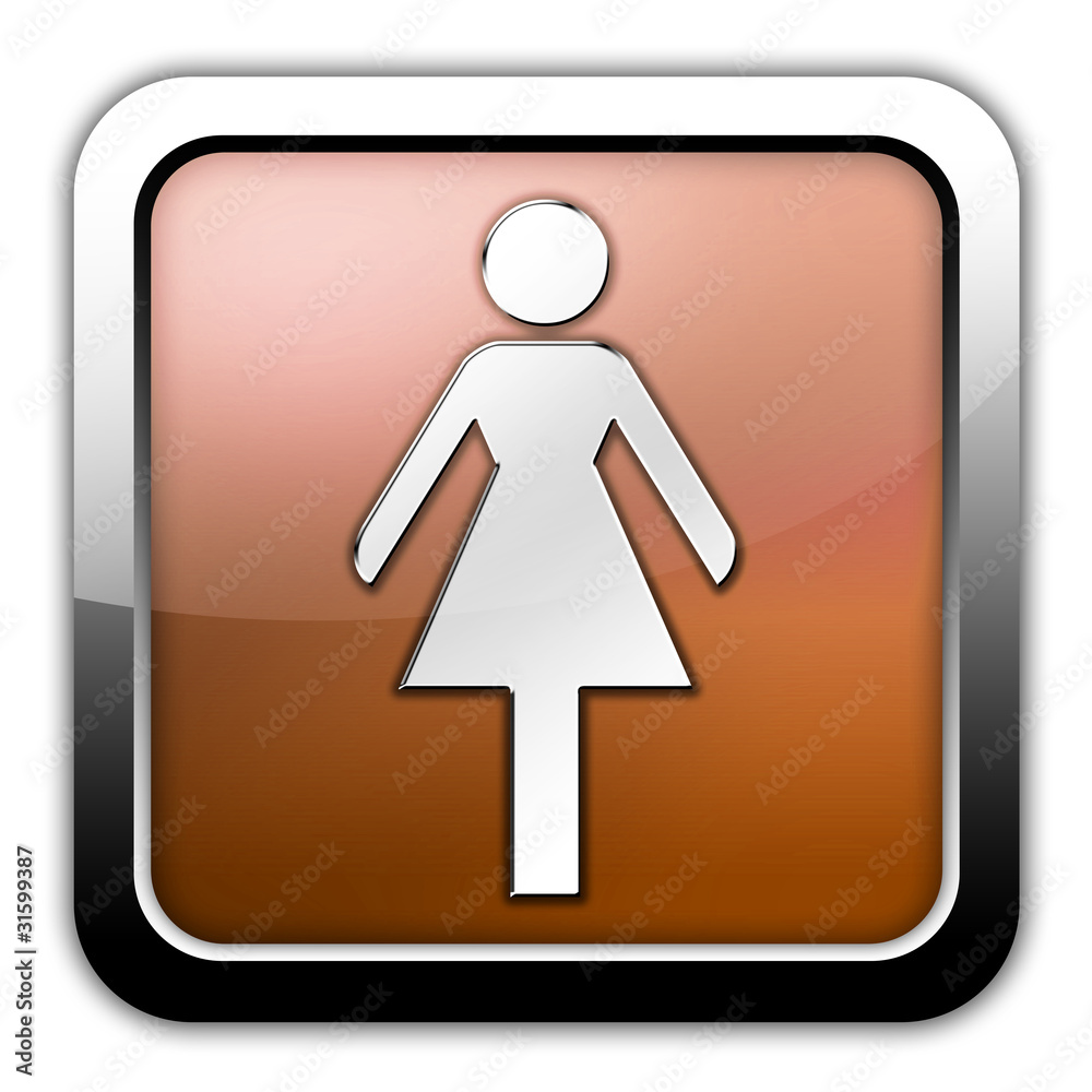 Bronze Glossy Square Icon Bronze Glossy Square Icon