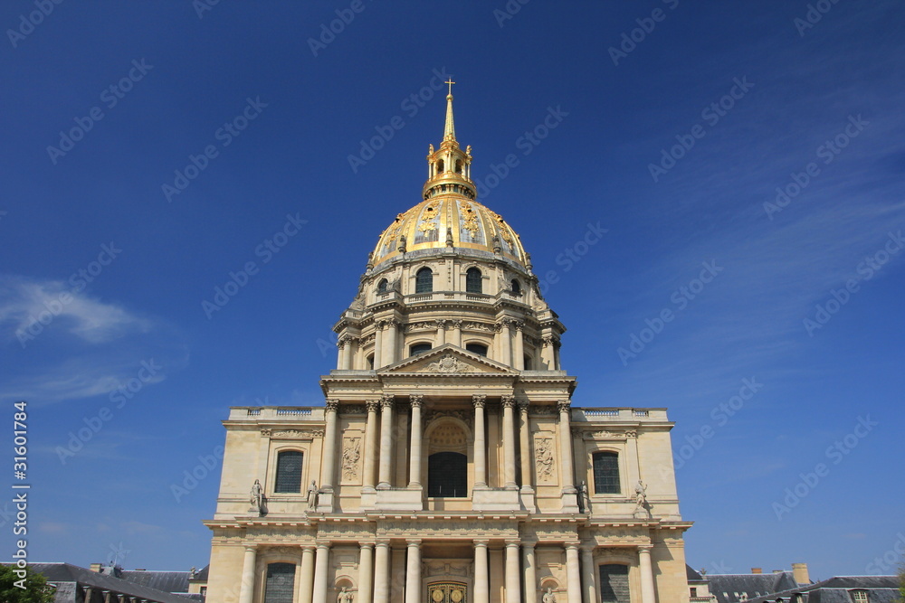 Fototapeta premium Vue de face - Invalides