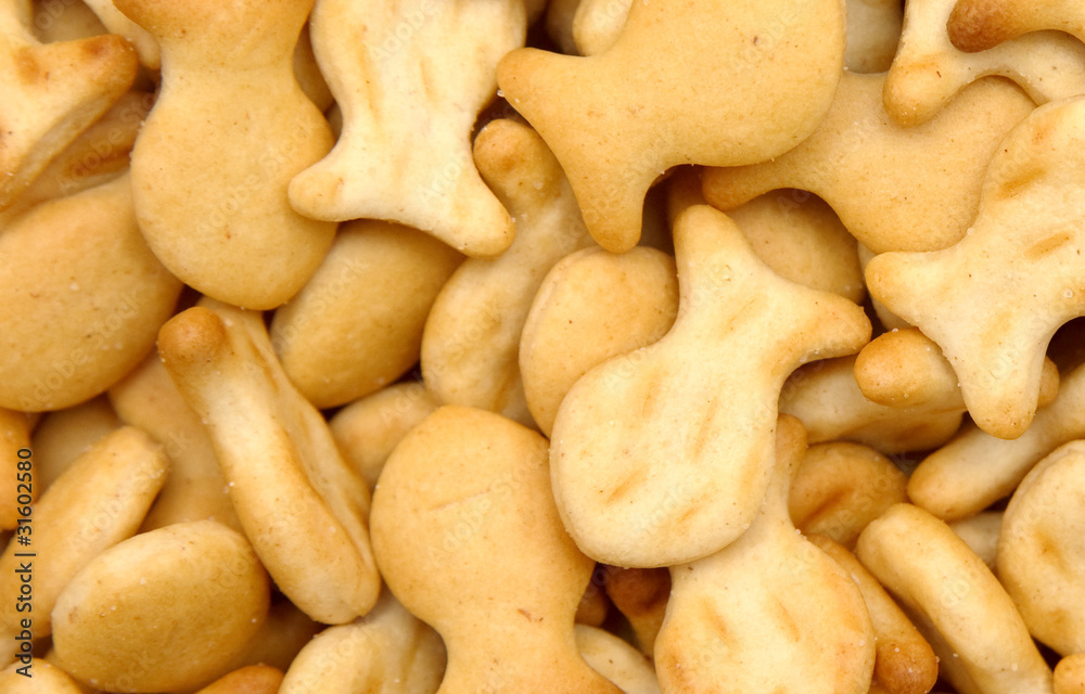 Fototapeta premium salted crackers